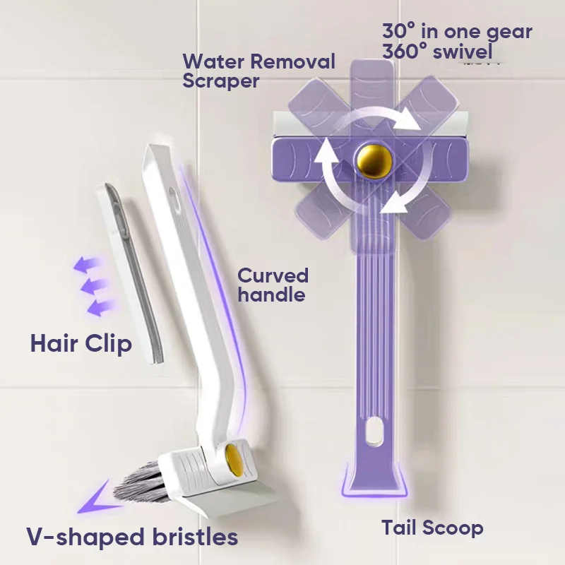 SAKER&reg; Multifunctional Rotate Crevice Brush