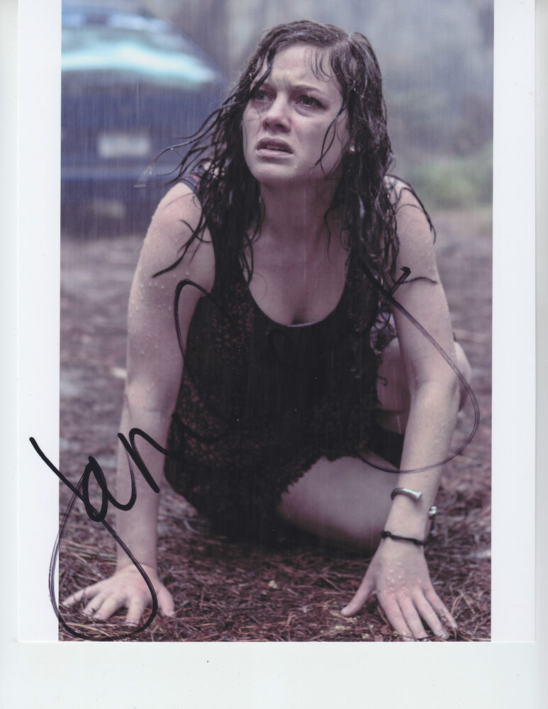 Jane Levy - EVIL DEAD - signed 8x10