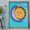 Diamond Painting-DIY Full Crystal Rhinestone Sun Moon