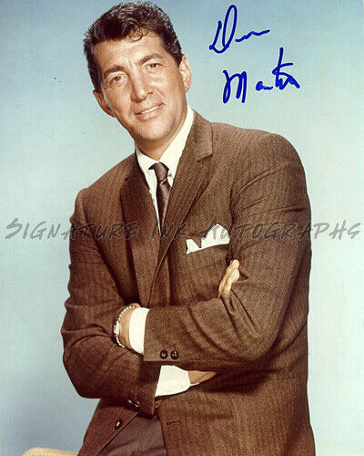 Dean Martin Signed 8X10 Autographed Photo Poster painting reprint