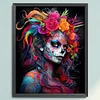 Skull Girls-11CT Stamped Cross Stitch 40*50cm/15.75*19.69in