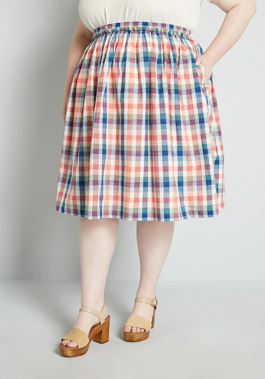 Some Saturday Soiree A-Line Skirt