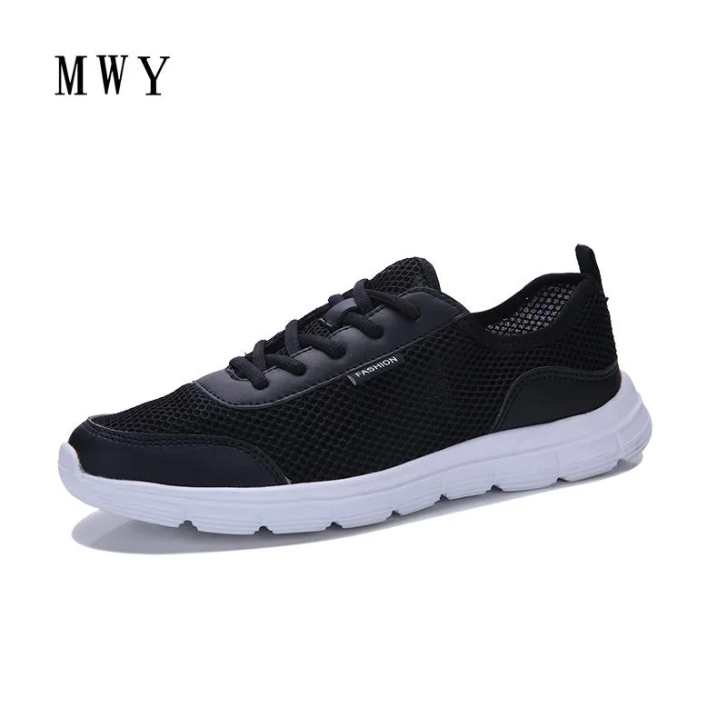 MWY Men Shoes Lightweight Sneakers Breathable Mesh Casual Shoes For Men Fashion Footwear Zapatillas Hombre Men Trainers Shoes