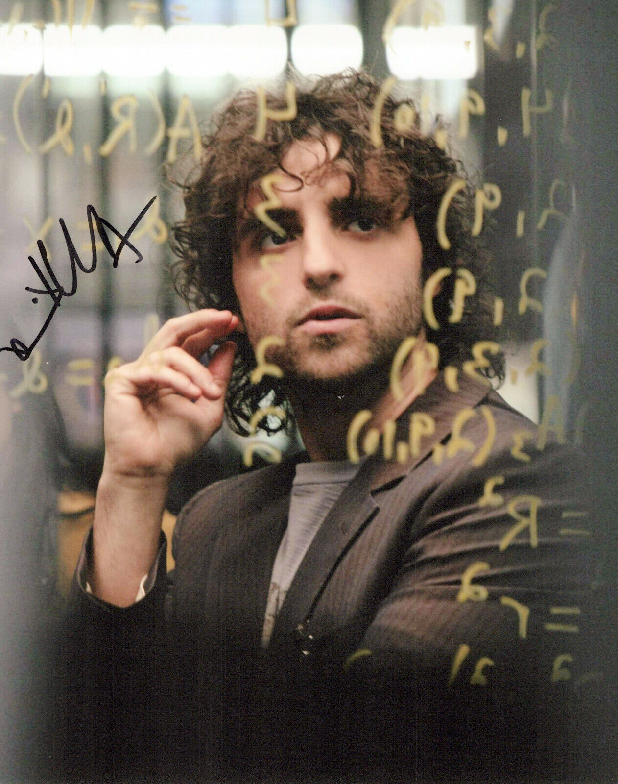 David Krumholtz Numb3rs autographed Photo Poster painting signed 8X10 #8 Charlie Epps