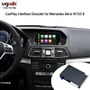 Wireless Apple CarPlay Android Auto Interface Decoder Box Mirror Link Retrofit For Mercedes Benz NTG5.0