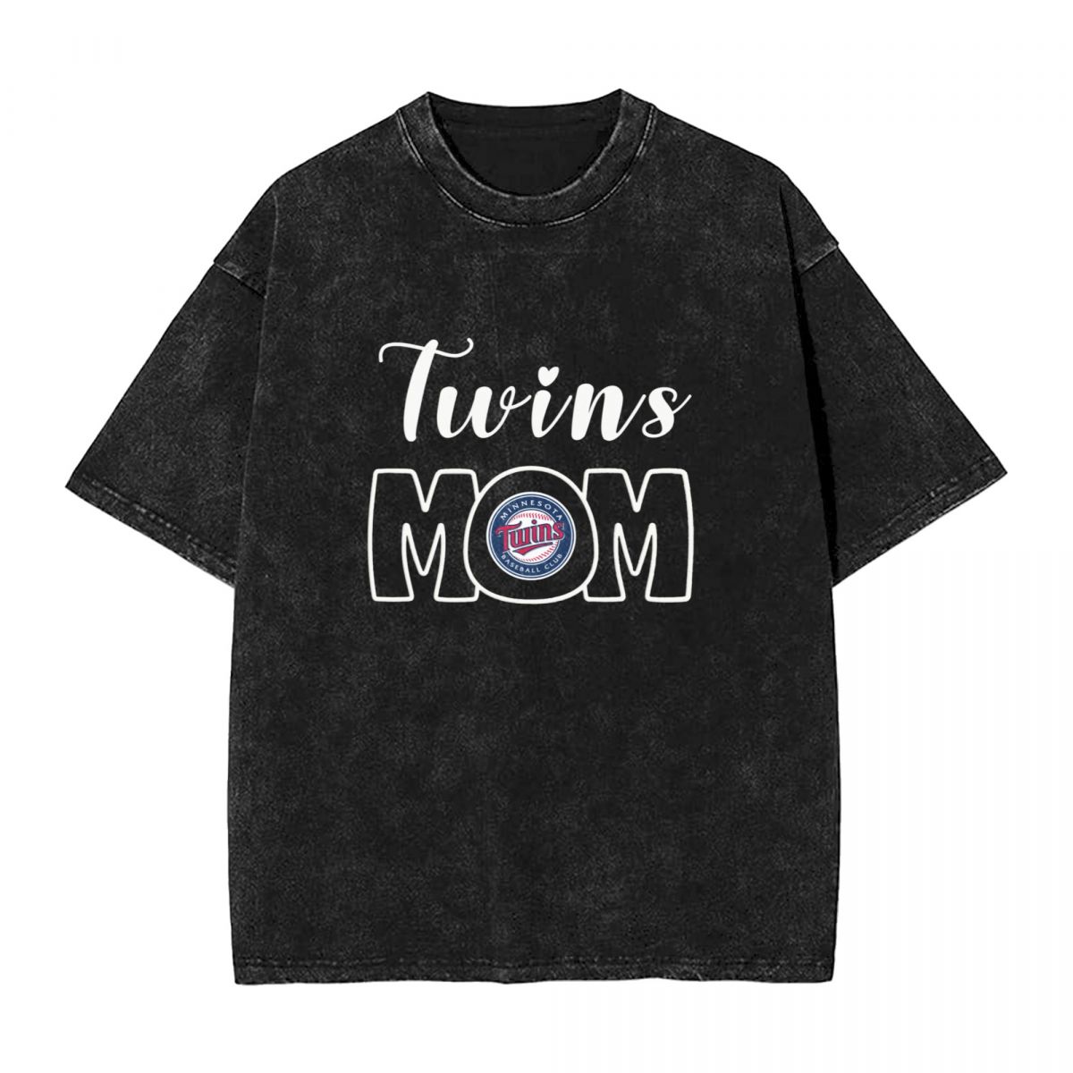 Minnesota Twins Mom Men's Vintage Oversized T-Shirts