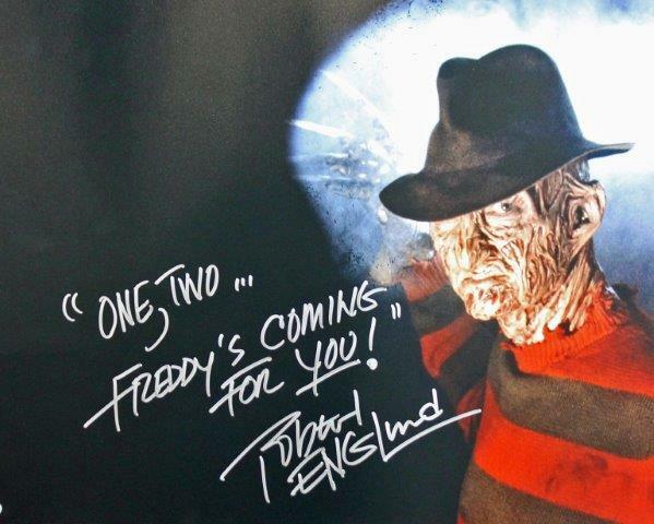 REPRINT - ROBERT ENGLUND Freddy Krueger Nightmare on Elm St Signed 8 x 10 Photo Poster painting