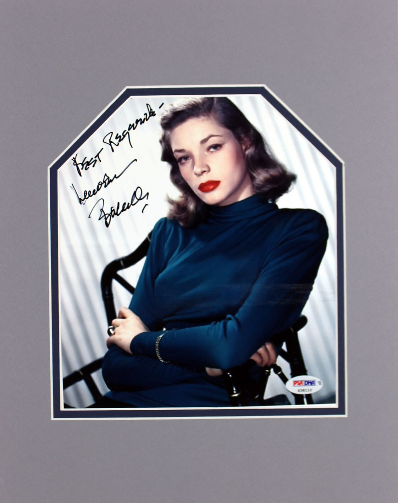 Lauren Bacall Best Regards