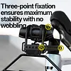 Metal Bike Front Basket Detachable Bike Front Rack Carrier 33 LBS Capacity Luggage Panniers Bag Carrier Bracket with Straps for Outdoor Travel Cycling & Commute