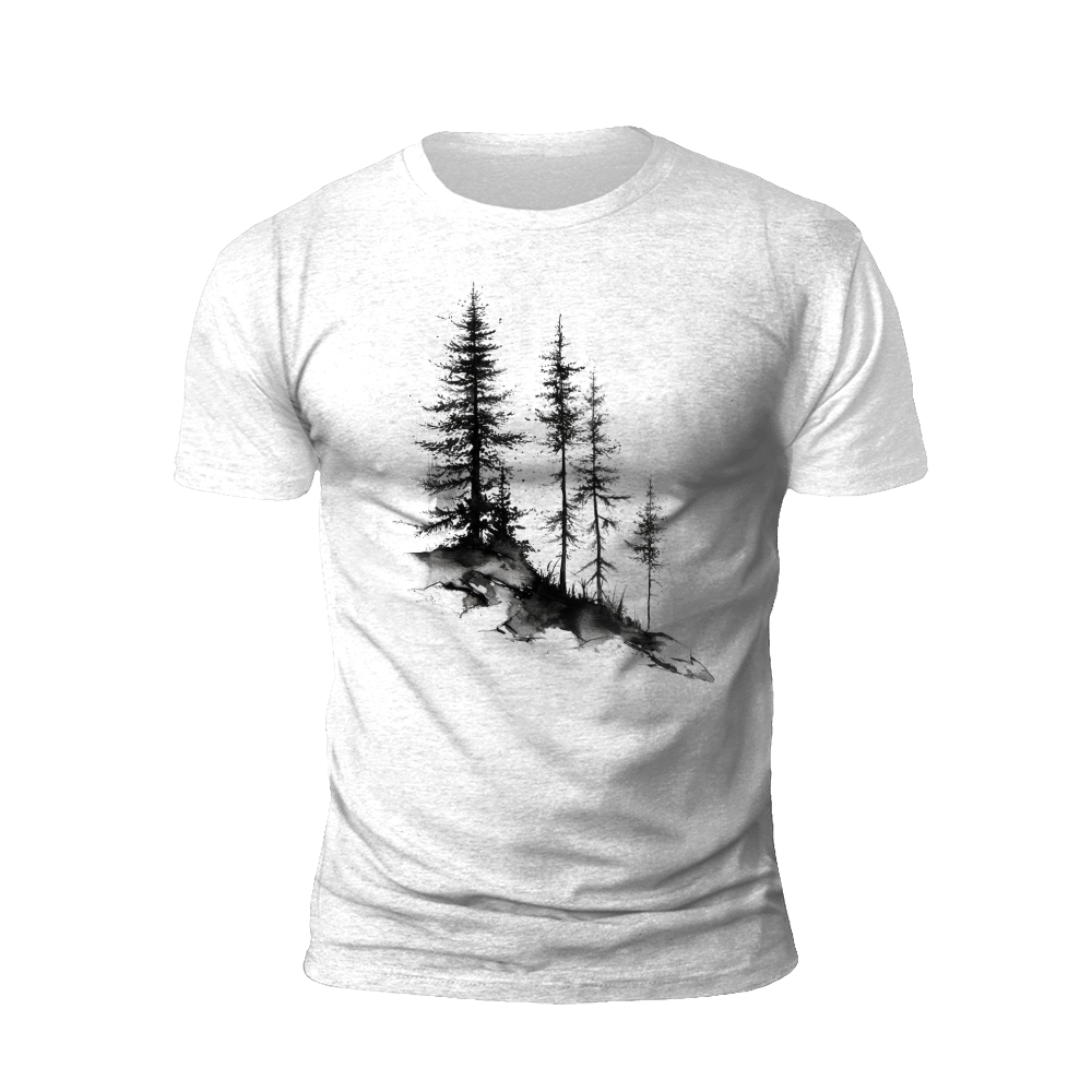 Pine Serenity: Nature's Embrace T-shirt