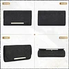 Damen Elegant Spitze Clutches, Abendtasche Party Hochzeit Handtaschen,Glitzer Umschlag Tasche Bag, Klein Hochzeit Umhängetasche Mädchen
