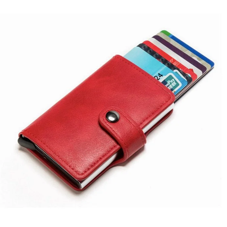 Vintage leather Wallet & Pop up card holder