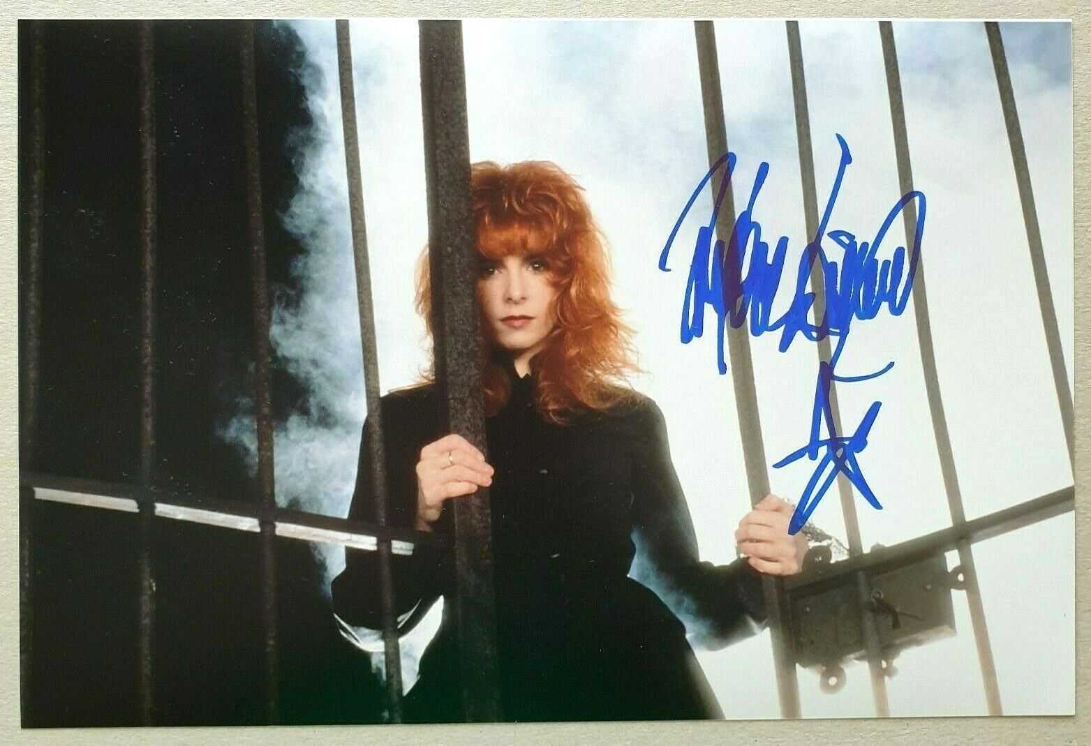 MYLENE FARMER In-Person ULTRA RARE Signed Autographed Photo Poster painting RACC TRUSTED COA