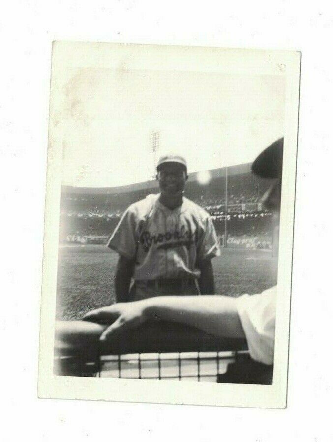 Dolph Camilli Brooklyn Dodgers Vintage 1950's Original Baseball Photo Poster painting