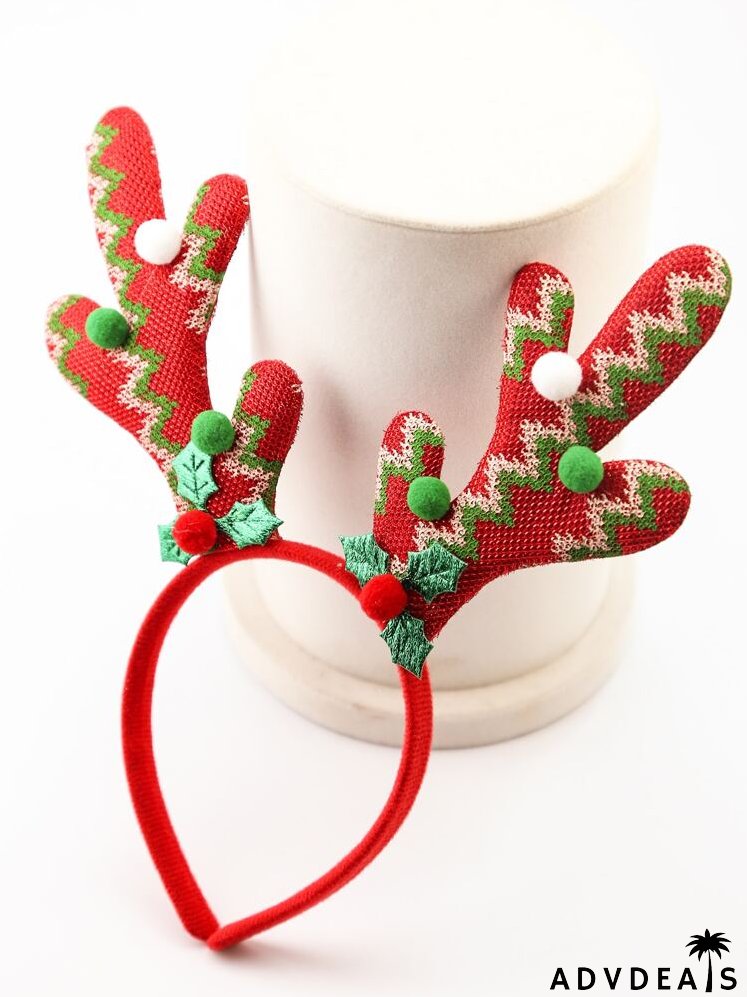 Christmas Antlers Decor Headband
