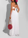 Chiffon Empire Wide Leg Jumpsuits