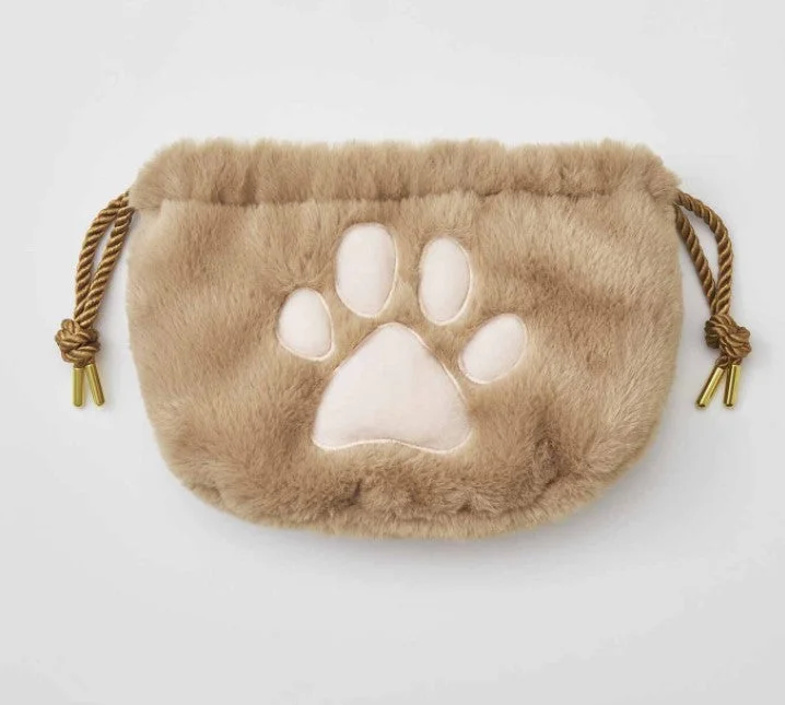 Cat paw shaped Cosmetic bag