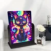 DIY Diamonds Painting Special Shaped Crystal Drill Crafts Mirror Desk Ornament Decor Kit