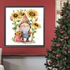 Diamond Painting-DIY Crystal Rhinestone Sunflower Gnome