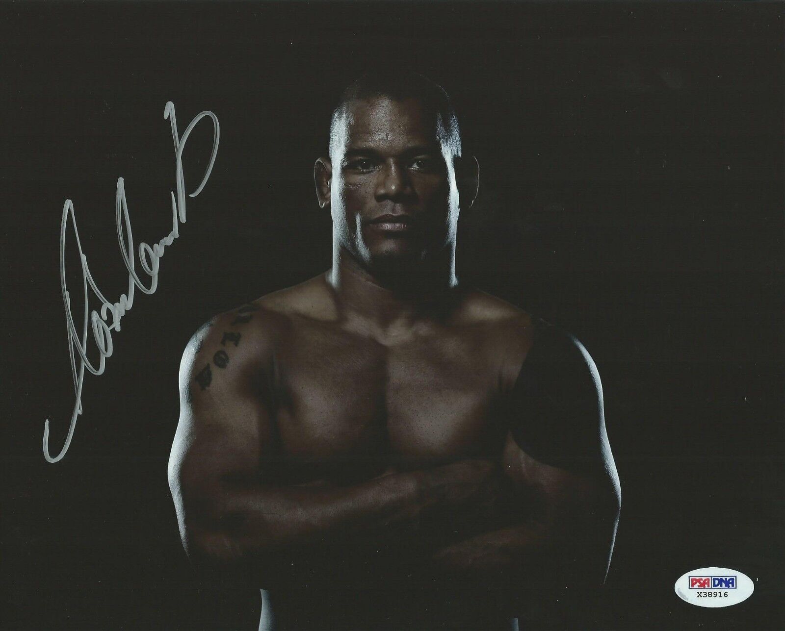 Hector Lombard Signed UFC 8x10 Photo Poster painting PSA/DNA COA Picture Autograph 171 166 149 2