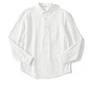Men's Cotton Simple Inner Solid Color Shirt
