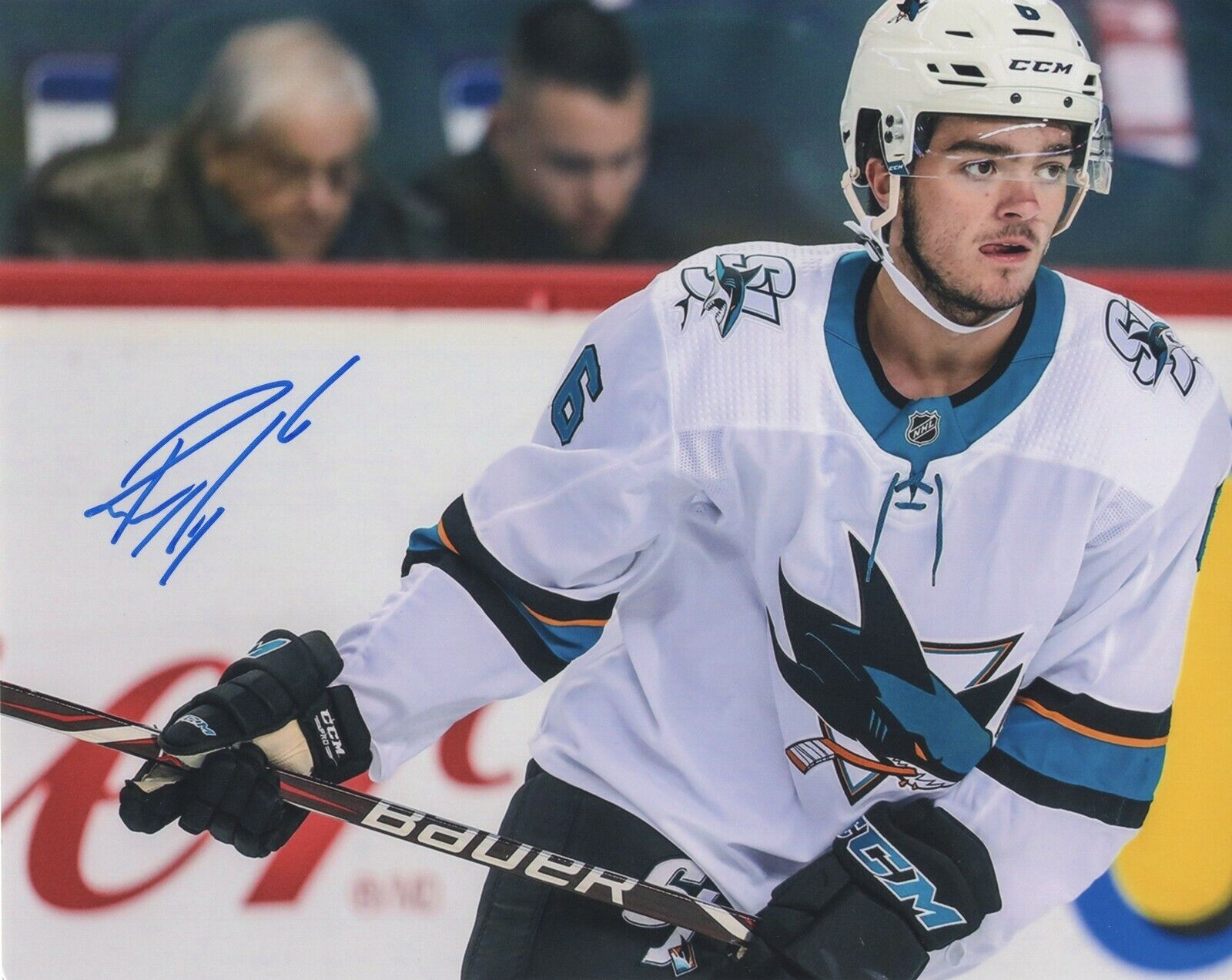 RYAN MERKLEY SIGNED AUTOGRAPH SAN JOSE SHARKS 8X10 Photo Poster painting EXACT PROOF #3