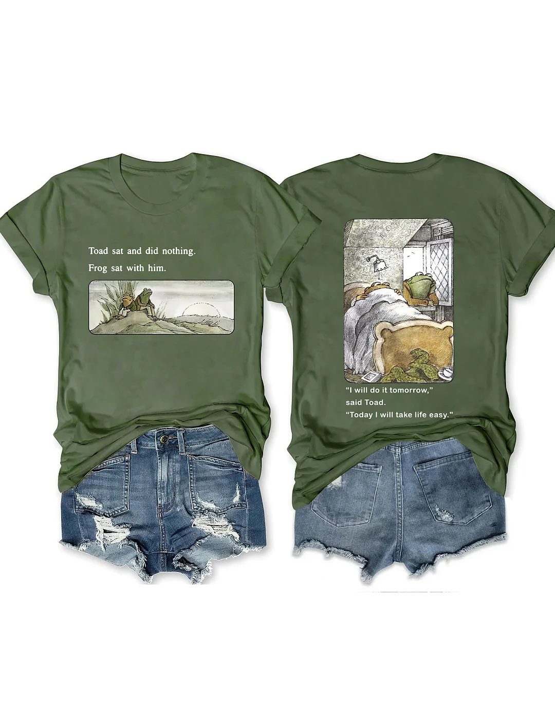 Vintage Cottagecore Frog T-shirt