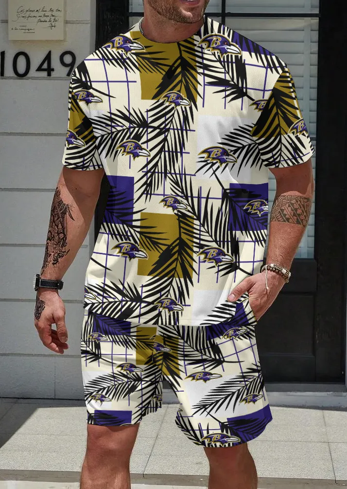 Baltimore Ravens Limited Edition Top And Shorts Two-Piece Suits