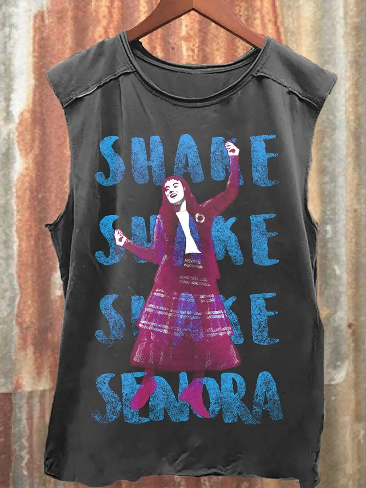 Shake Senora Print Classic Tank Top