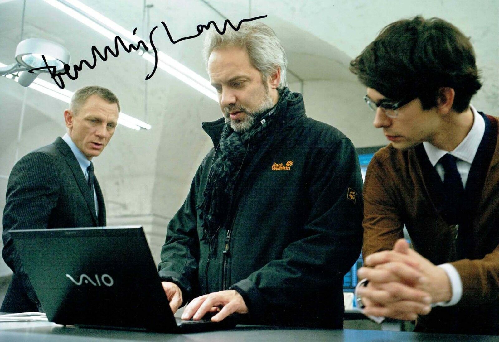 Ben WHISHAW James BOND Q Signed Autograph 12x8 Photo Poster painting AFTAL COA