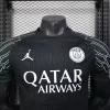 25/26 Player PSG Black Soccer Jersey Fourth Away