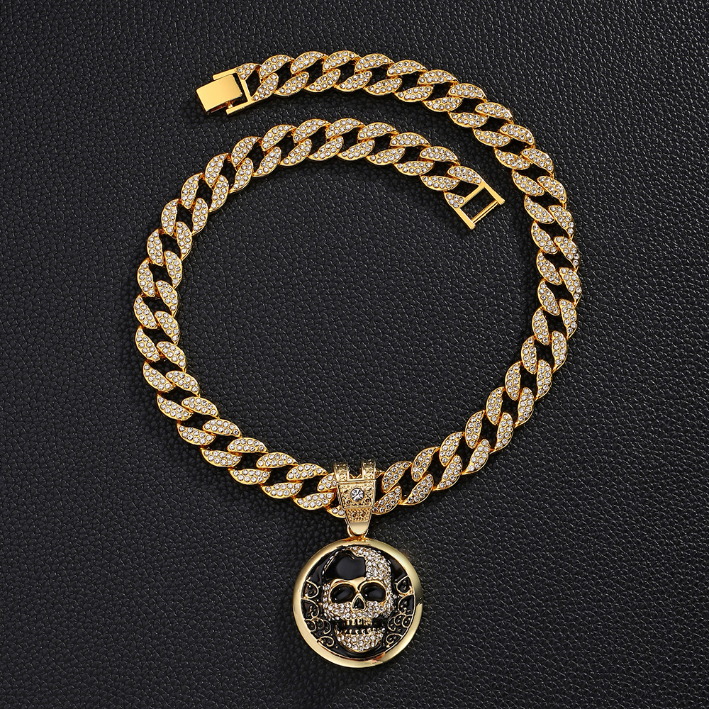 Trendy Hip Hop Skull Cuban Necklace - SOPULA