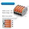 10/30/50 pcs Universal Cable Connector，Embedded terminal block universal quick connector