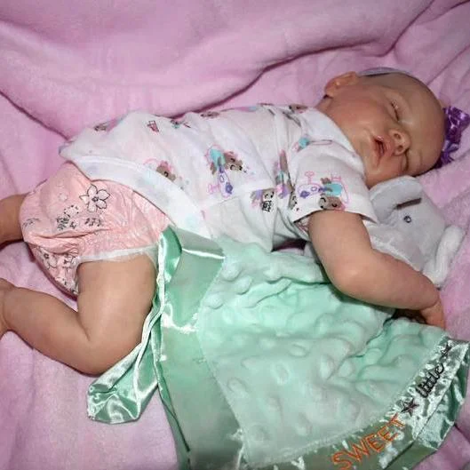  17''  Lilyana Reborn Silicone Baby Doll Girl - Reborndollsshop®-Reborndollsshop®