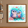 Owl - 18CT Stamped Cross Stitch 20*20cm