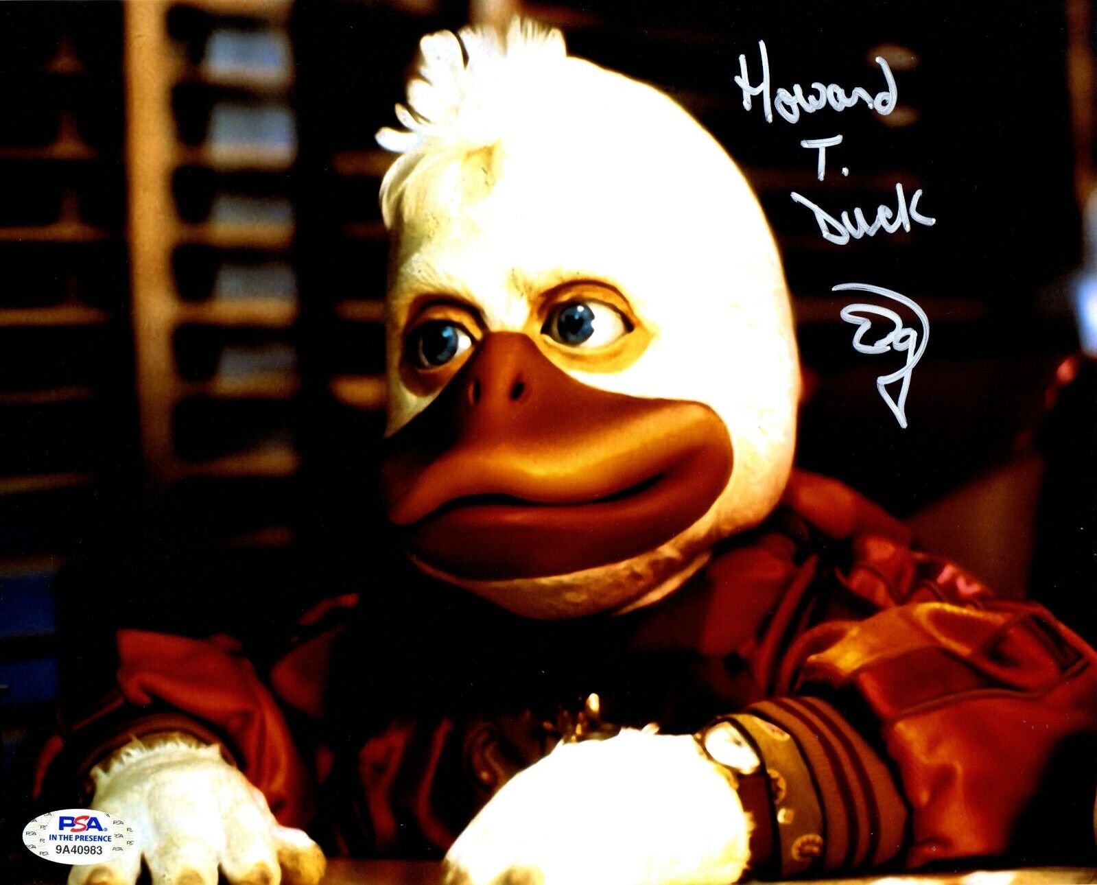 Ed Gale autographed signed 8x10 Photo Poster painting Howard The Duck PSA COA