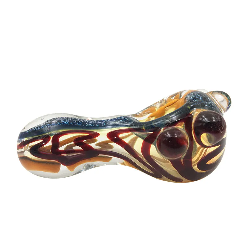 Angry Birds- "red fire" Head Bowl Glass Hand Pipe