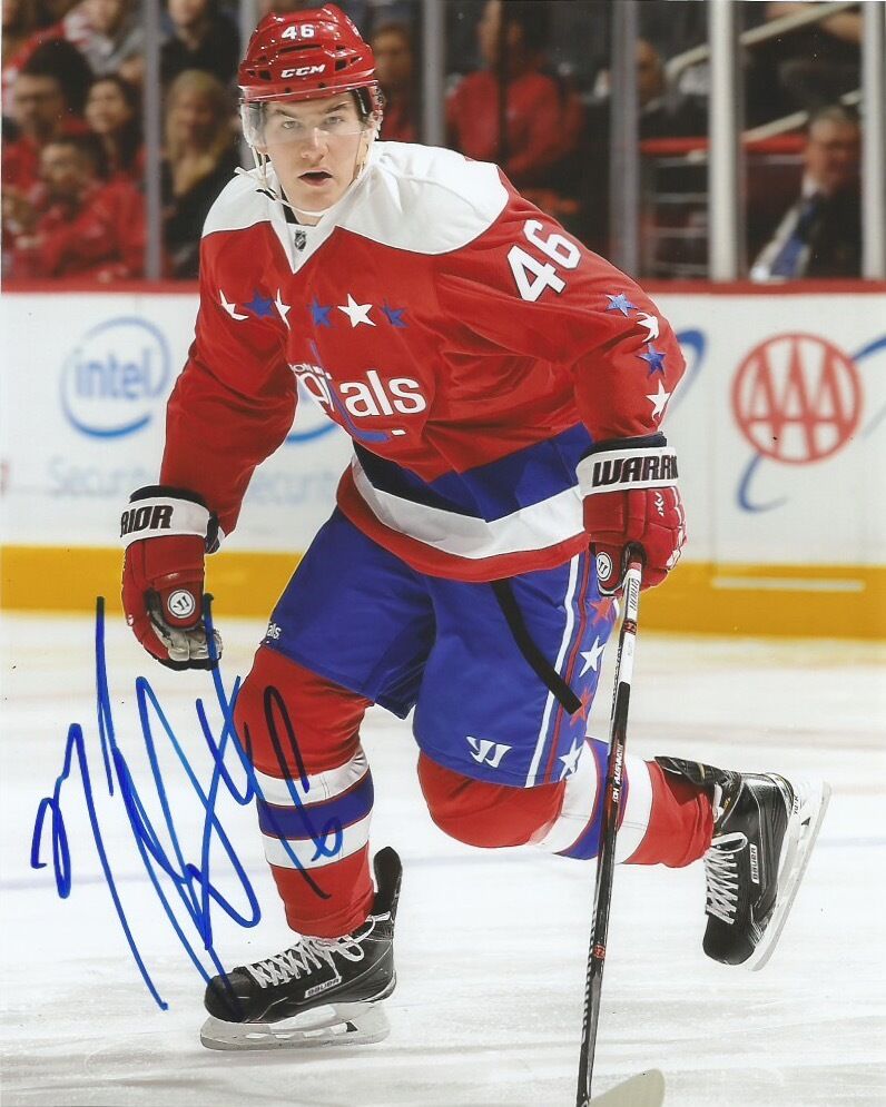 Washington Capitals Michael latta Signed Autographed 8x10 Photo Poster painting COA