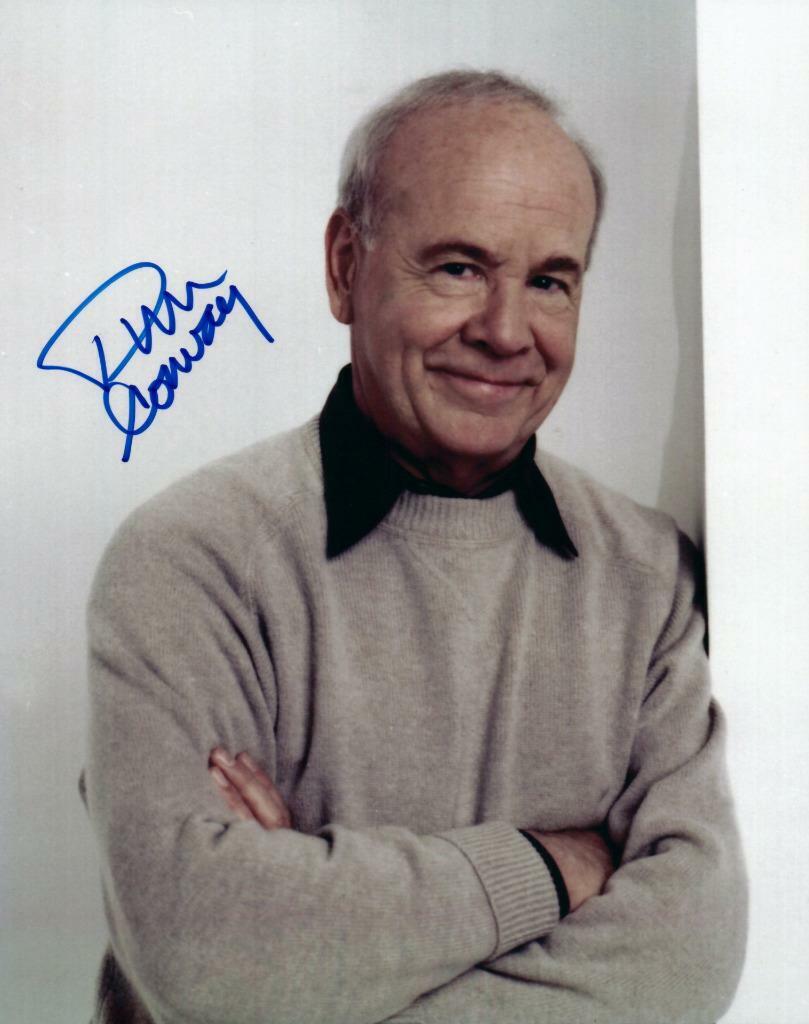 Tim Conway signed 8x10 Photo Poster painting picture autographed good looking plus COA