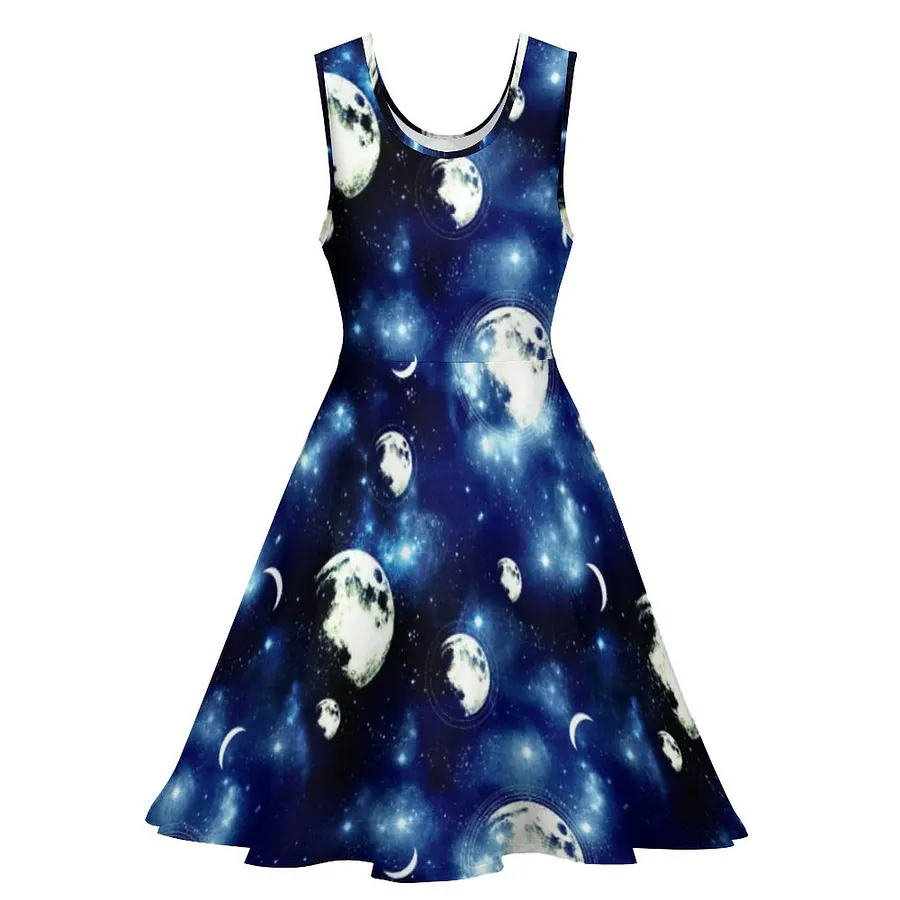 blue dress with stars and moons Stars Moon Sequins Prom Dress Navy Blue Long Evening Dress V Neck Banquet  Dress cg20120