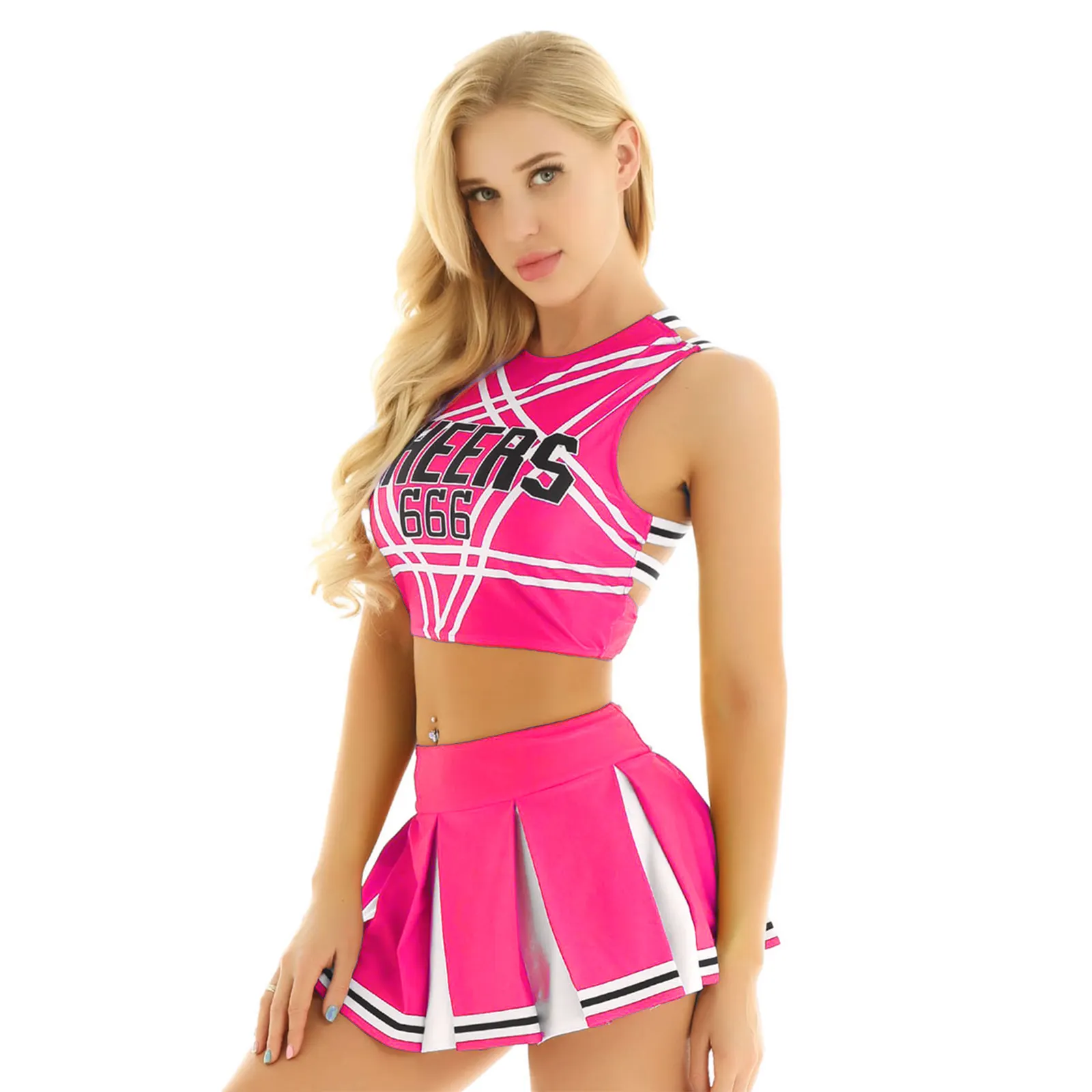 Billionm Women Cheerleading Uniform Japanese Schoolgirl Cosplay Set ...
