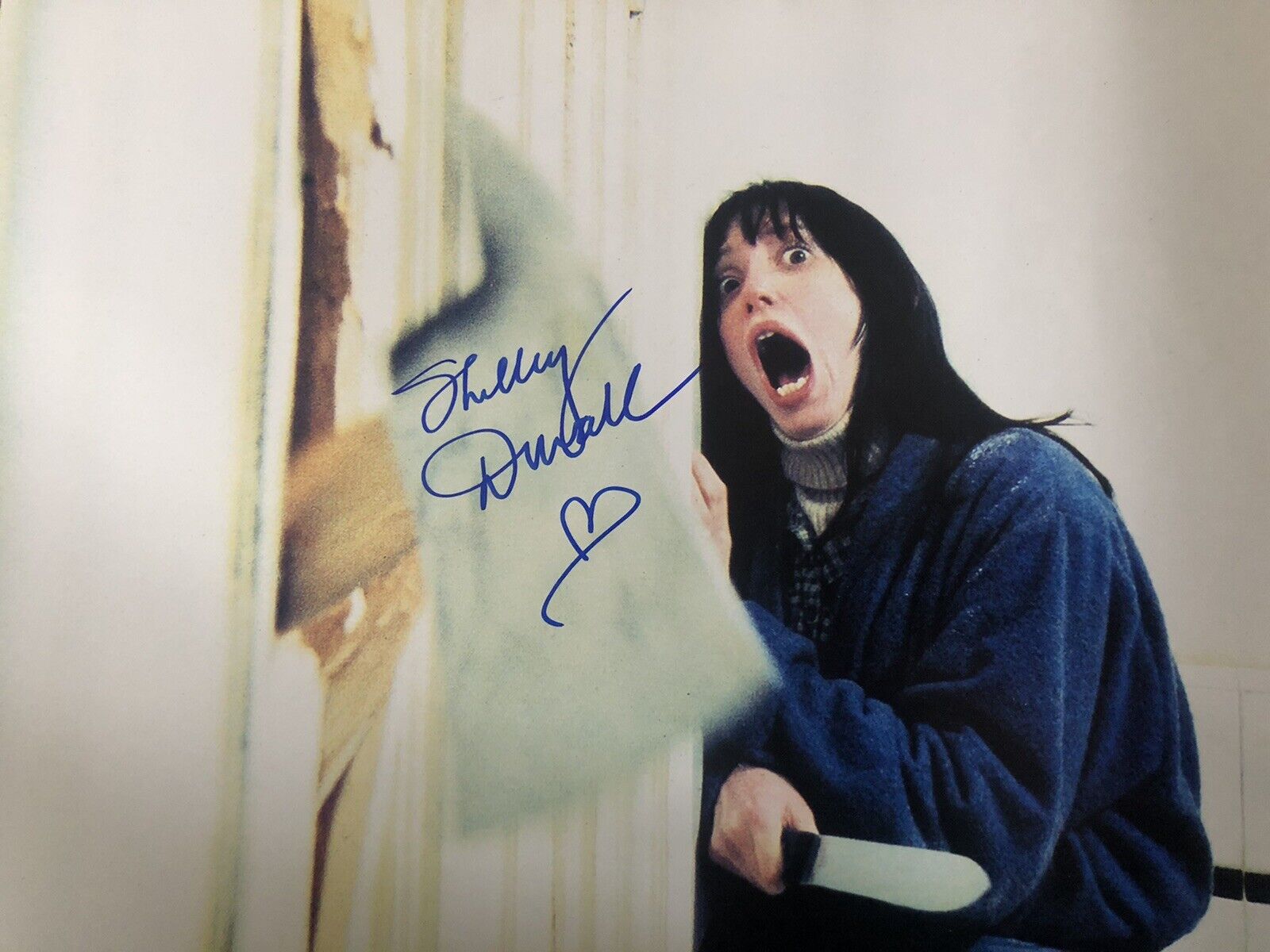 Shelley Duvall Signed The Shining 11x14 Photo Poster painting AFTAL