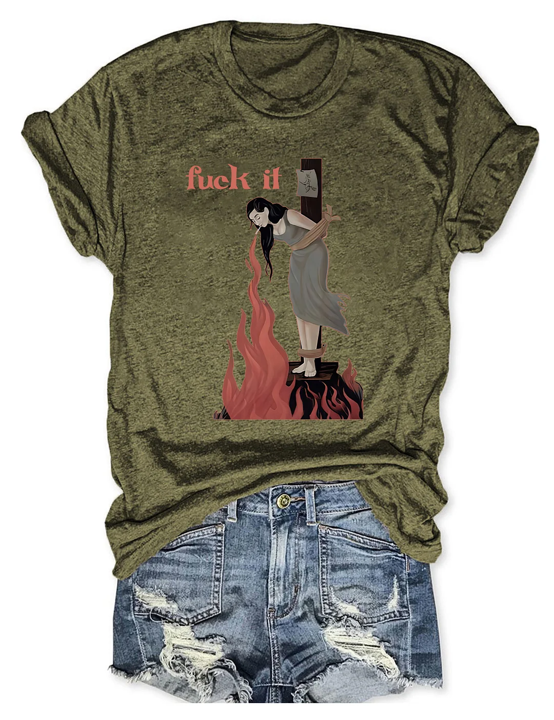 Funny Fuck It T-shirt