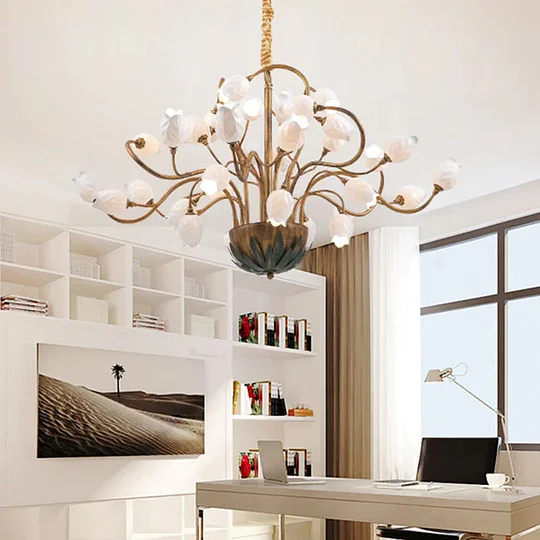 New LED Modern Ceiling Lights for Living Dining Room Bedroom Villa Fla –  alexanderhomedecor