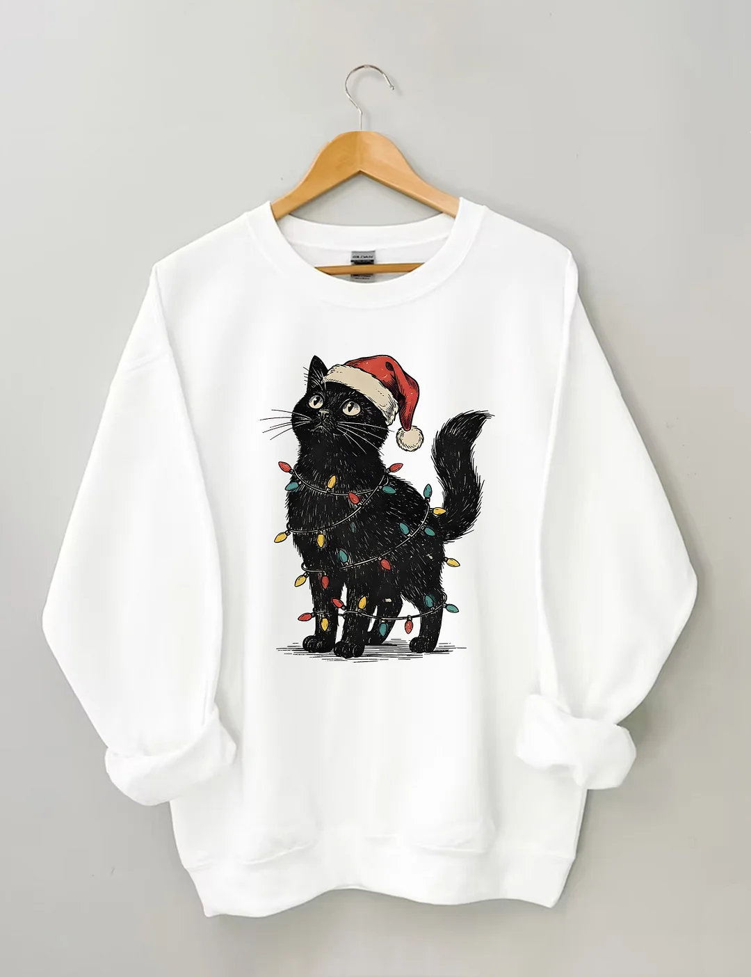 Cute Cat Christmas Sweatshirt