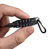 Mini Multi-Tool Set Multifunctional Screwdriver with LED EDC Keychain Shape Screwdrivers Wear Resist Stainless Steel Phillips Screwdriver For Daily Life And Outdoor Activities