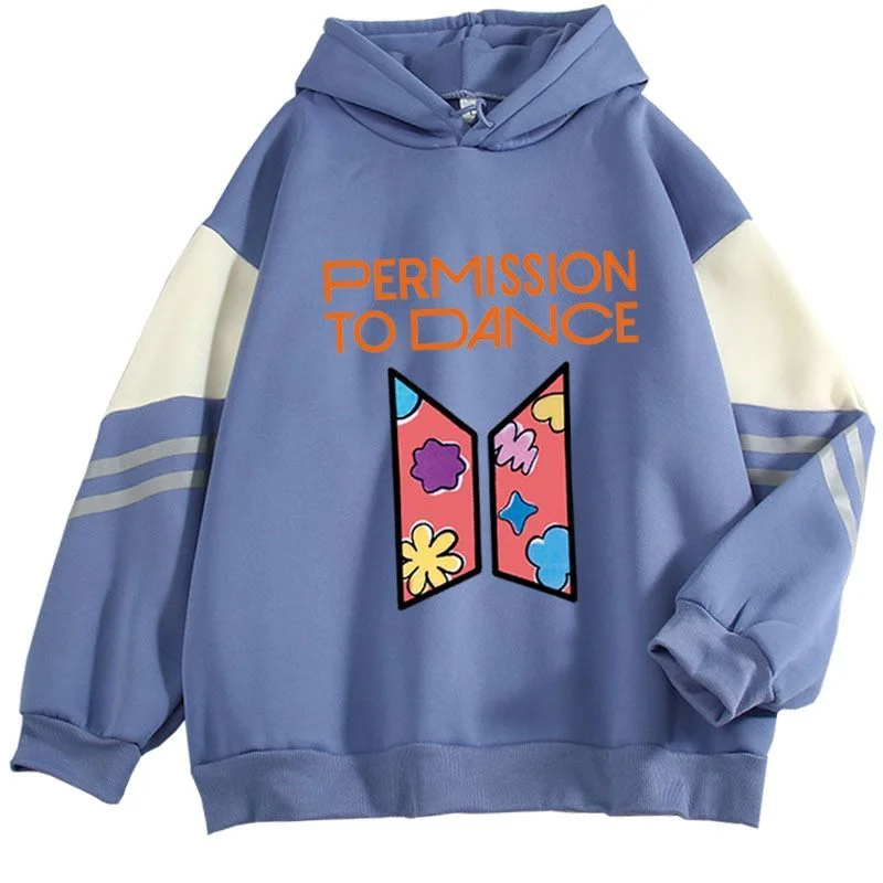 방탄소년단 Permission to Dance Color-Block Hoodie
