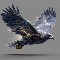 Thunder Eagle - Diamond Painting
