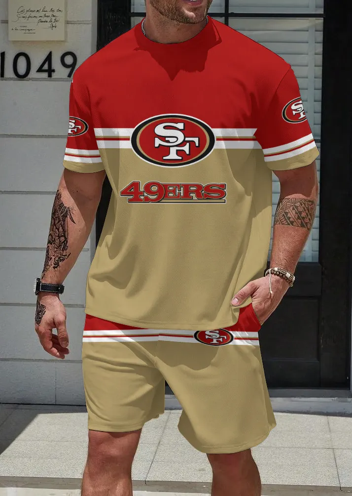 San Francisco 49ers Limited Edition Top And Shorts Two-Piece Suits