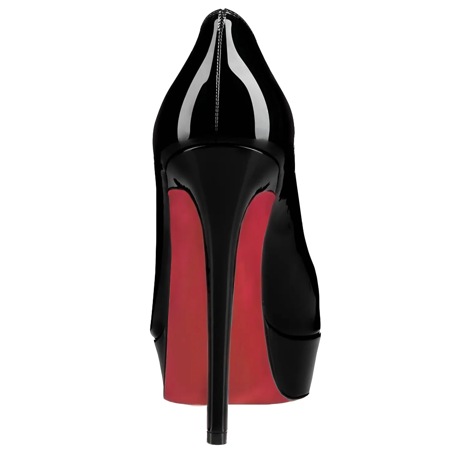 150mm Sky High Platform Red Soles Pumps Patent-vocosishoes